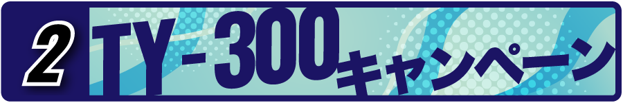 2. TY-300キャンペーン